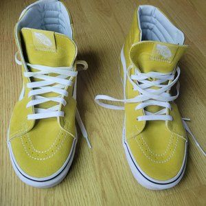 New, VANS High Top Shoes. Cress Green/True White. Size 9